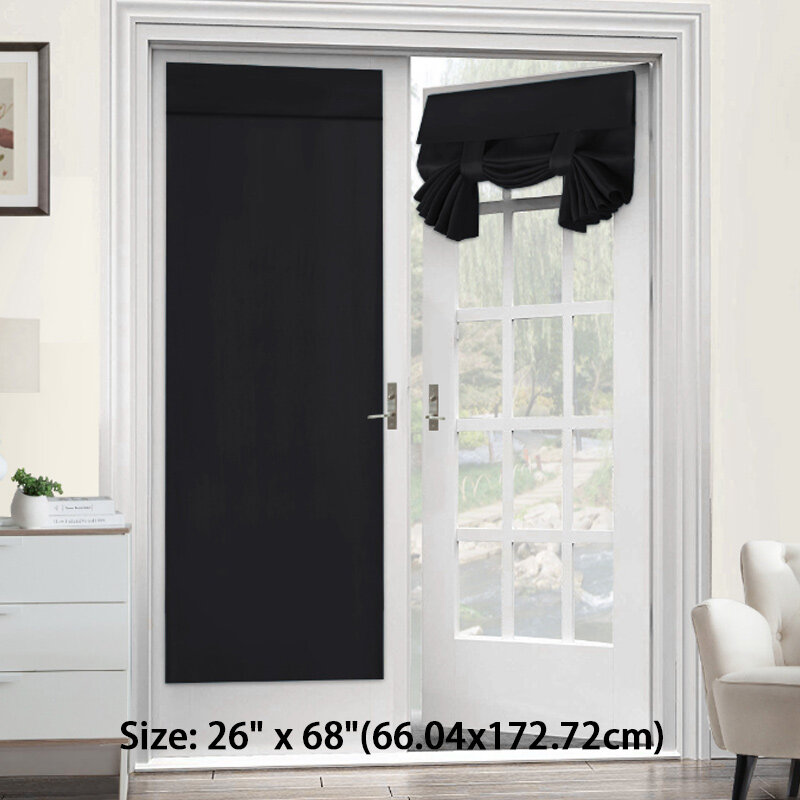 11 estilos de isolamento térmico anti-mosquito janela blackout porta portiere cortinas auto-adesivo tecido macio pendurado cortina