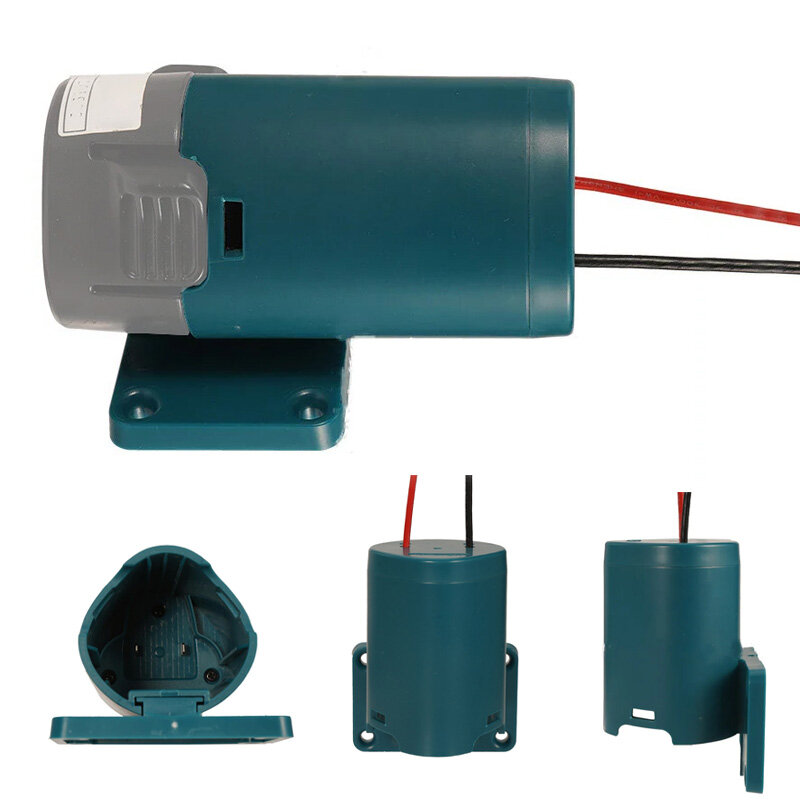 Adaptador de conector de alimentación para batería de litio Makita, adaptador de ruedas de alimentación DIY, base convertidora con cables de 14AWG, 10,8 V, 12V