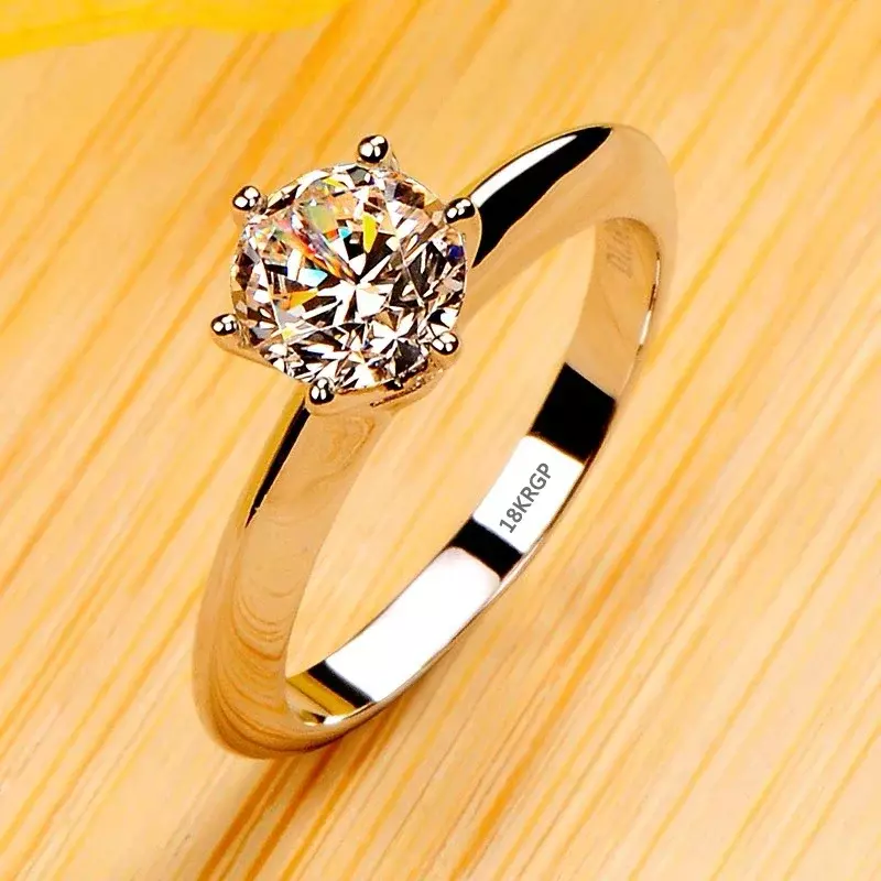 Srebrne pierścionki dla kobiet biżuteria nigdy nie znikną certyfikowane białe tybetańskie naturalne jasne cyrkonie akcesoria ślubne