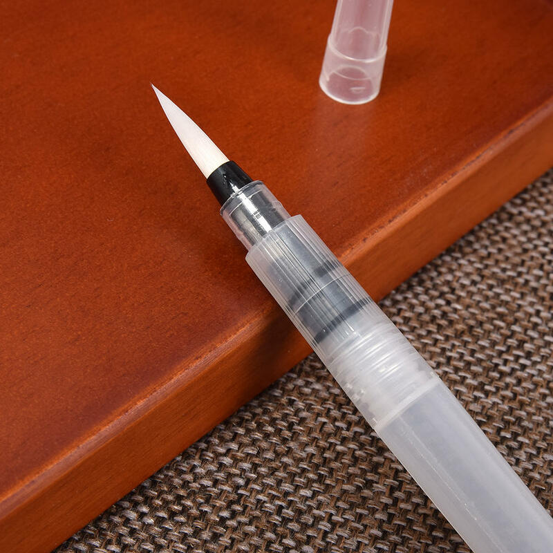 Fast Drop Shipping หมึกเติมปากกาสำหรับแปรงสีน้ำจิตรกรรมเครื่องมือการประดิษฐ์ตัวอักษร3ขนาด S/M/L ภาพประกอบปากกา Marker