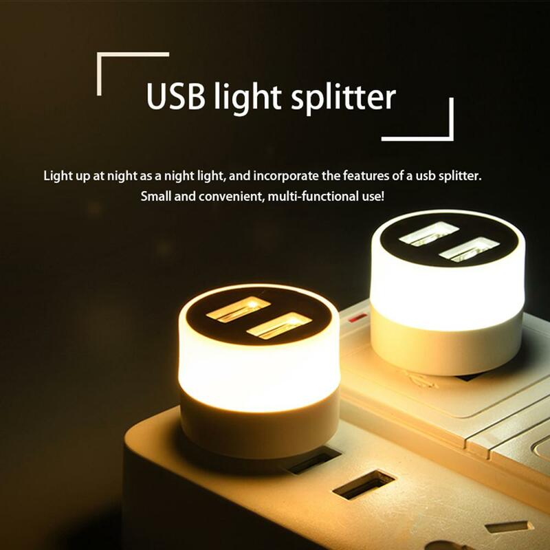 Mini luz LED de noche USB para niños, bebés y adultos, dormitorio, baño, guardería, pasillo, cocina, luz USB para exteriores