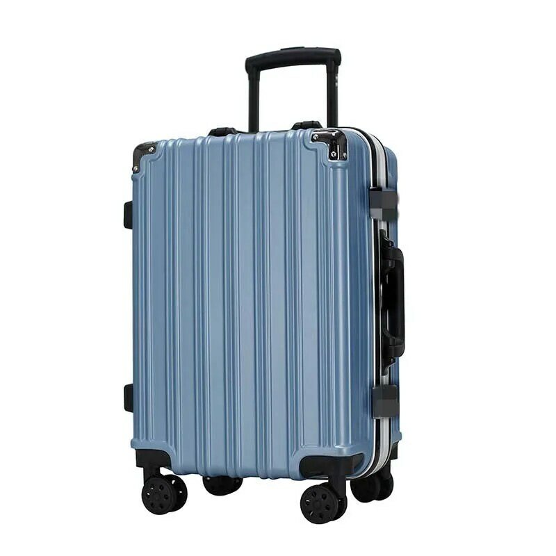Aluminium rahmen Reise koffer Universal rad Trolley PC Box trolley gepäck tasche herren business 20 zoll tragen ons Gepäck