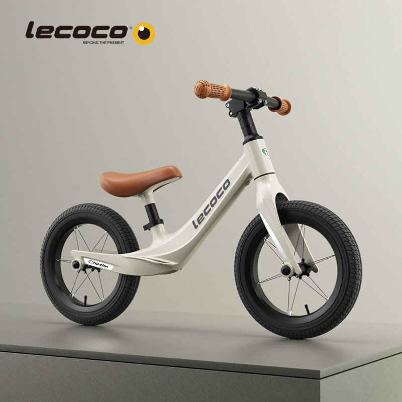 Весенний велосипед Lecoco, легкая модель, для детей, без педали, регулируемое сиденье, тренировочный велосипед, очень крутые цвета
