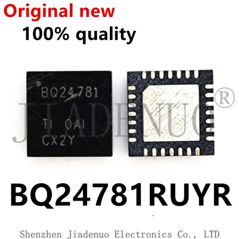Chipset 100% original BQ24781RUYR BQ24781, seda de impresión 24781, QFN28, 2-5 piezas