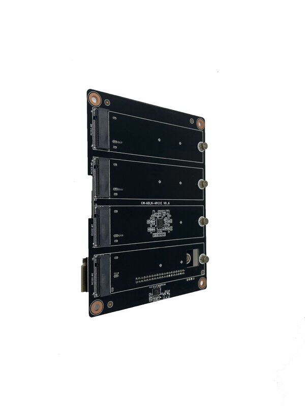 De 4 * M.2 Nvme Interface Ondersteunt 2/3 M.2 Nvme X1 Adapter Board Uitbreiding. Gewijd Aan Speciale Vliegtuigen, Ondersteunt Alleen Cwwk 4 N