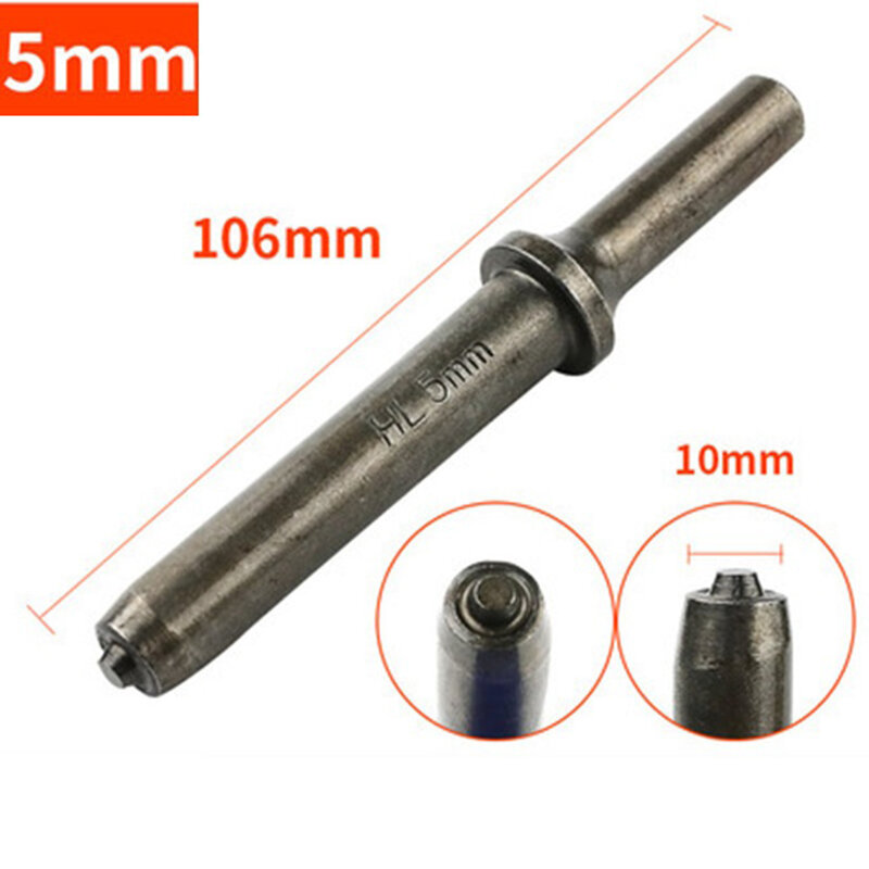 Air Tool Rivet Head 1PC Air nailer martello ad impatto in acciaio ad alto tenore di carbonio pneumatico Semi-hollow durevole di alta qualità