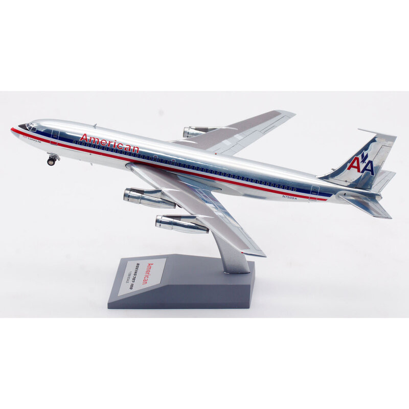 IF701AA0823P Alloy Collectible Plane Gift INFLIGHT 1:200 American Airlines Boeing B707-100 Diecast Aircraft Jet Model N7509A