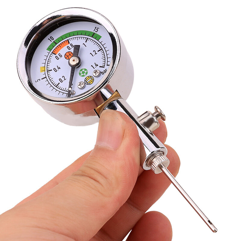 Kogeldrukmeter Zware Metalen Mini Utility Luchtdrukmeter Barometer Tool Voor Basketbal Voetbal Volleybal Drop Ship