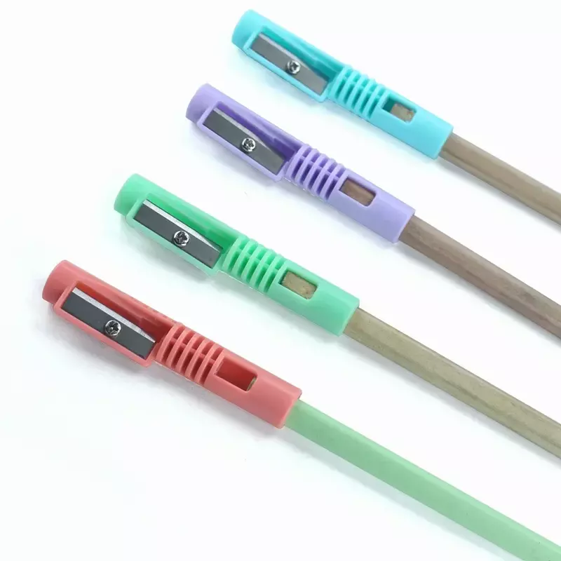 Neue Macaron Farb stift Extender Pfeife Modellierung tragbare multifunktion ale Bleistift spitzer 241a (mc)
