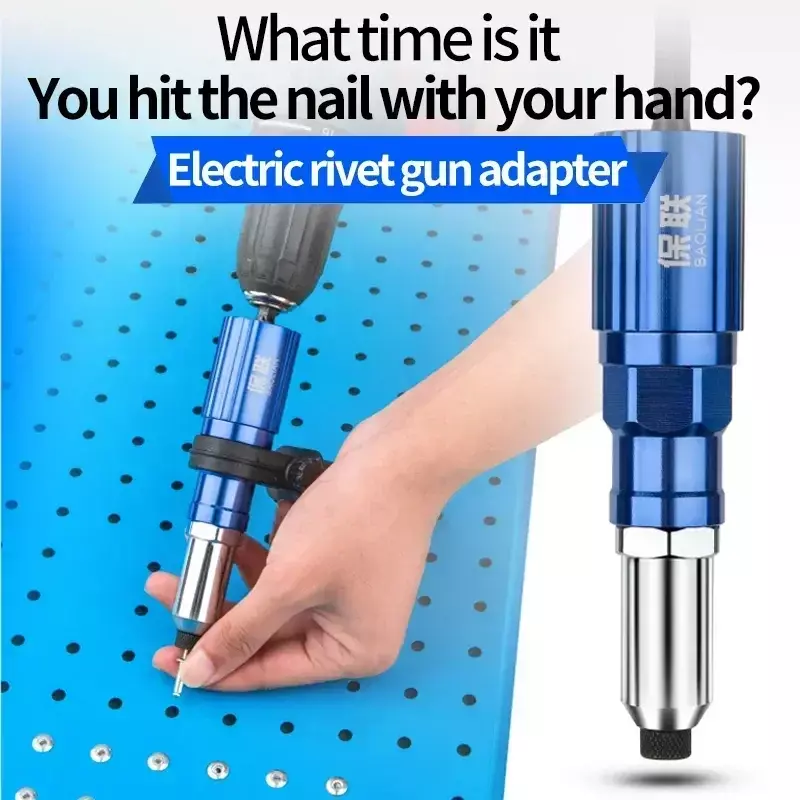 Werkzeug nieten, verwenden Sie den multifunktion alen Zugpistolen-Bit adapter für den elektrischen Kern 2,4mm-4,8mm passende Niet mutter