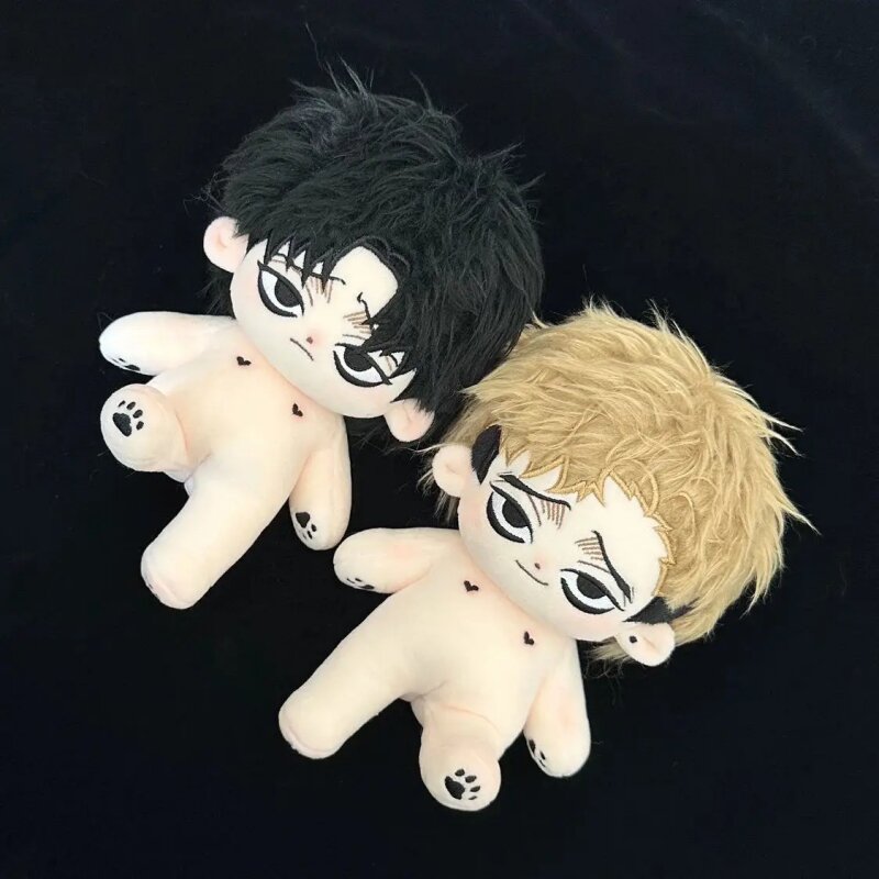 Anime Killing Stalking Handsome Boy 20cm Plush Dolls Toy Nude Doll Plushie Cosplay 6103 Kids Gift