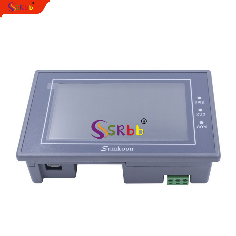PLC 지지대 Samkoon EA-043A Sam-Koon HMI 터치 스크린, 휴먼 머신 인터페이스 디스플레이, 4.3 인치 EA043A, 480*272, 신제품