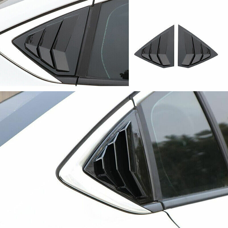 Автомобильные задние жалюзи для Buick Regal Opel Insignia B 2017-2023, боковая крышка затвора, декоративная наклейка, совок на вентиляционное отверстие, АБС-углеродное волокно
