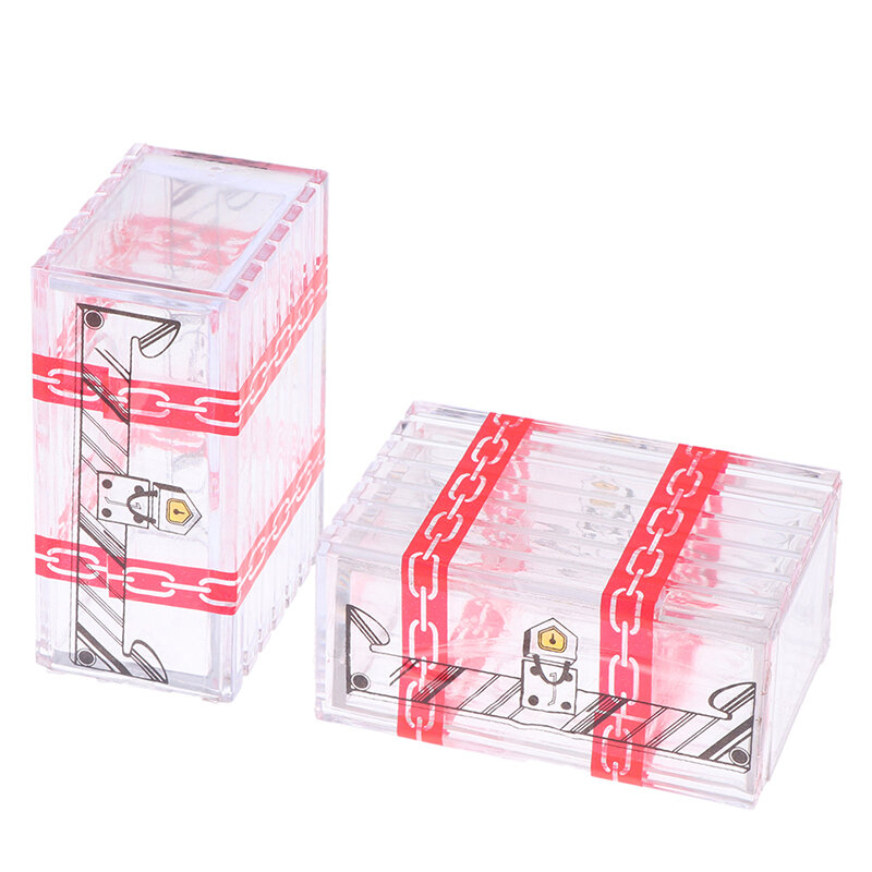 IQ Box Others can't open the transparent box Magic Trick Secret Drawer Educational Toys Magic Props Intelligence Toys