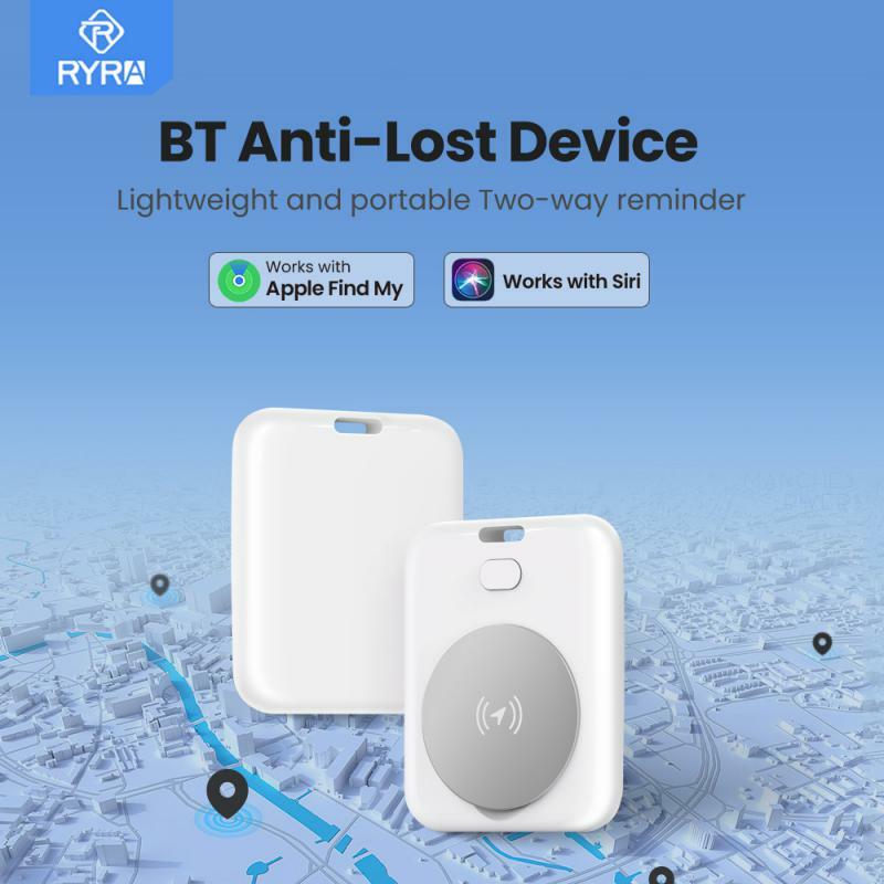 RYRA-Find My Locator Mini Tracker, Dispositif anti-perte de positionnement Apple pour les enfants et les animaux de compagnie, Fonctionne avec Apple Find My