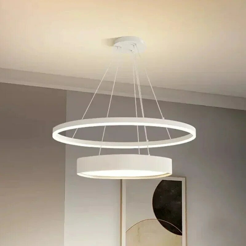 Moderne lampade a sospensione a LED per soggiorno sala da pranzo camera da letto lampade a sospensione lampadario a soffitto minimalista apparecchi di illuminazione per interni