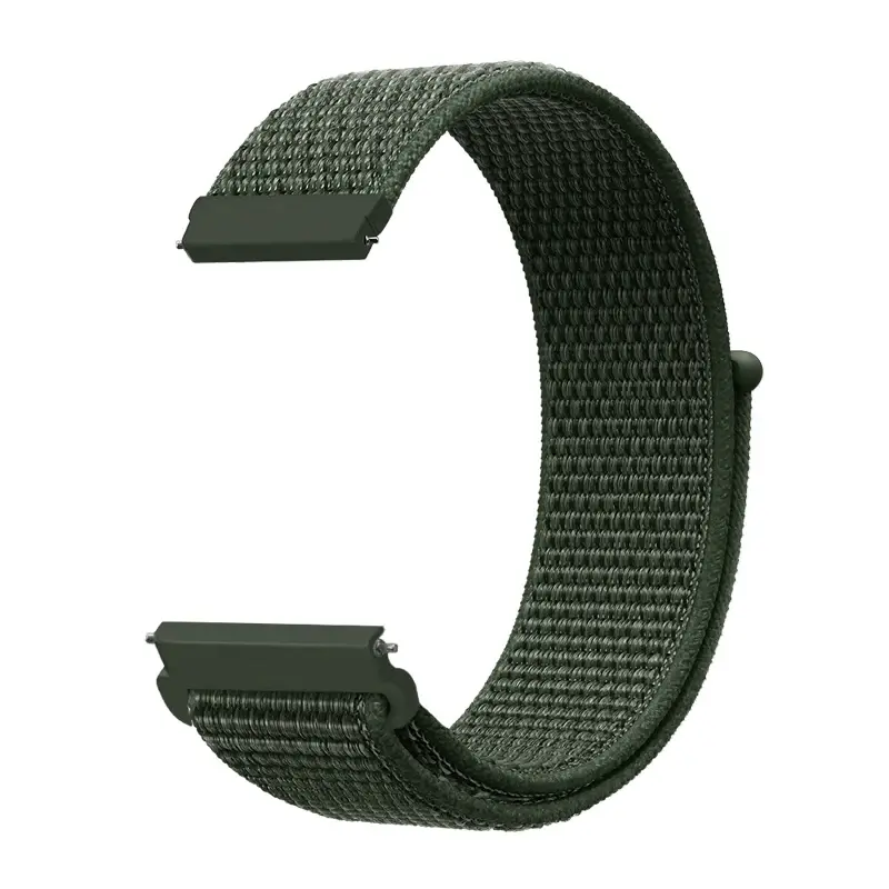 Gelang Loop nilon 18MM untuk Xiaomi Mi Smart Watch tali wanita, gelang olahraga untuk Garmin Vivoactive 4S/Venu 2s Correa