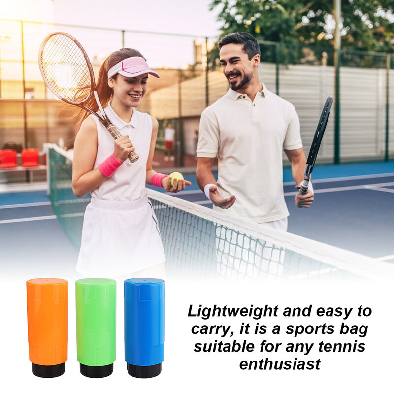 Kotak Penyimpan Bola Tenis Penyimpanan Perbaikan Tekanan Dapat Wadah Penjaga Tekanan Olahraga Aksesori Penutup Pelindung Tenis