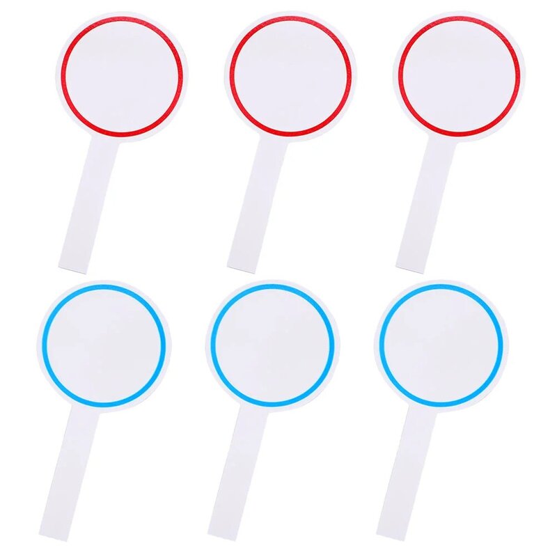 Карманная доска маркера без рисунка доска маркера сухое стирание ответ весло белая доска одностороннее весло