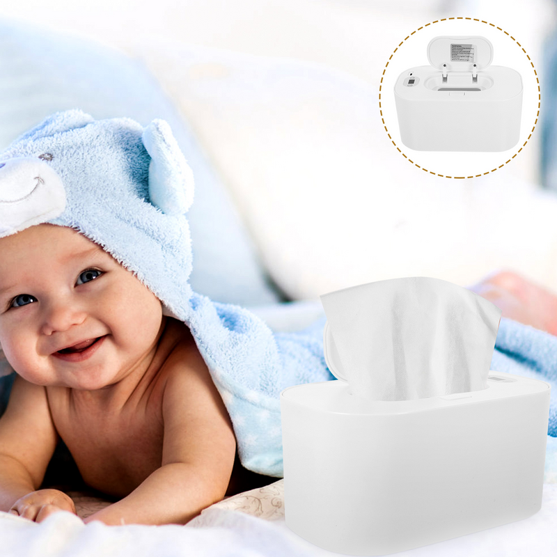 Aquecedor portátil tecido molhado para o inverno, aquecedor USB para bebê Wipe