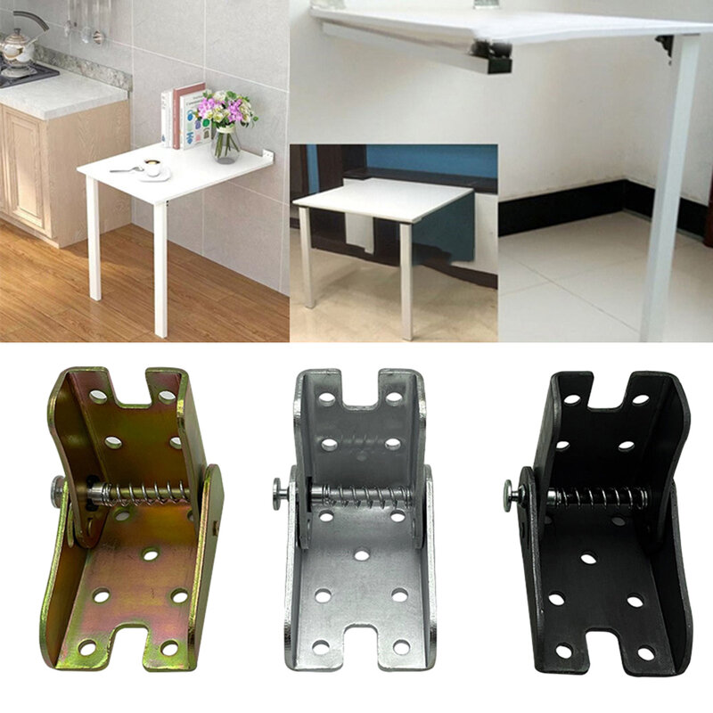 90 Degree Self-Locking Folding Hinge 65*60*45mm Table Legs Chair Extension Foldable Feet Hinges Lift Support Hinge Hardware Part