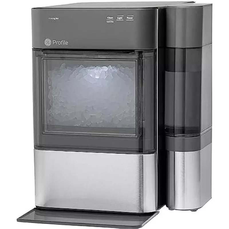 GE Profile Opal 2.0 | Countertop Nugget Ice Maker with Side Tank | Ice Machine with WiFi Connectivity | Stainless Steel