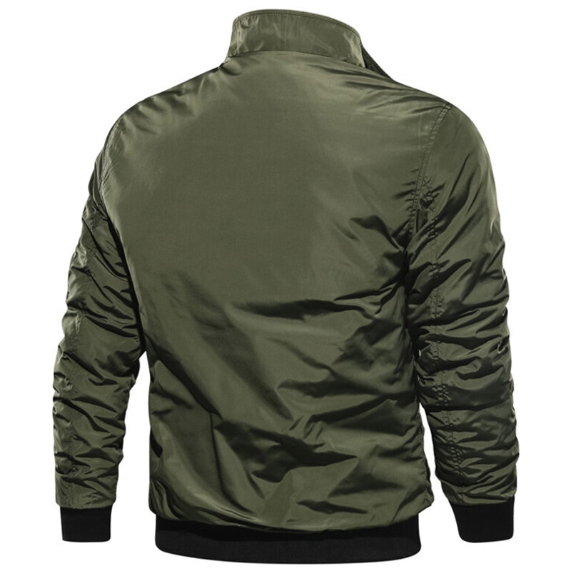 Nuovi uomini militari Jackes cappotto uomo autunno inverno Bomber giacche uomo Casual Outdoor antivento giacca militare maschile 5XL Plus Size