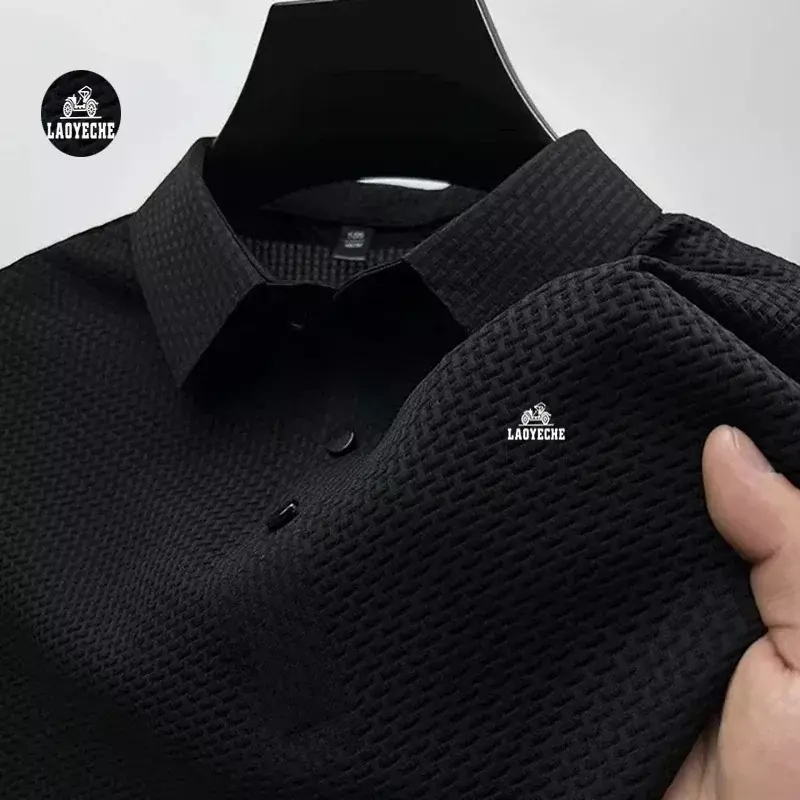 2024 NEW High Quality Men's shirts Polo T shirt for men Embroidered Polo Shirt Men's clothing T-shirts for men Men's polo shirt