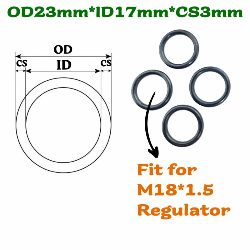 Уплотнительное кольцо для пейнтбольного регулятора, 50 шт./100 шт. опция, бесплатная доставка, ORB005