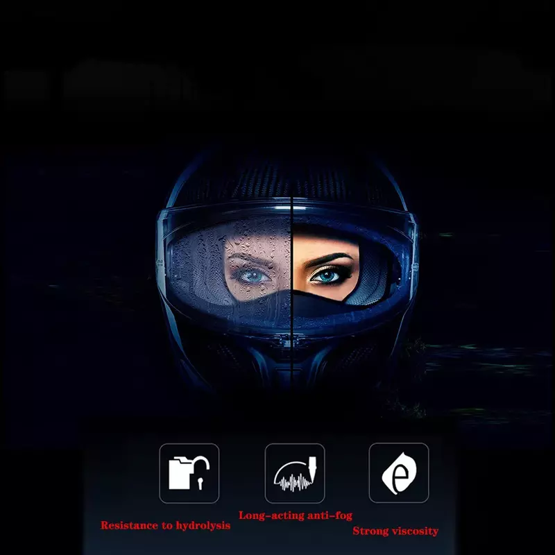 Pellicola per visiera per casco antiappannamento per iroc ATLAS 3.0 4.0 pellicola antiappannamento per lenti accessori per casco da moto