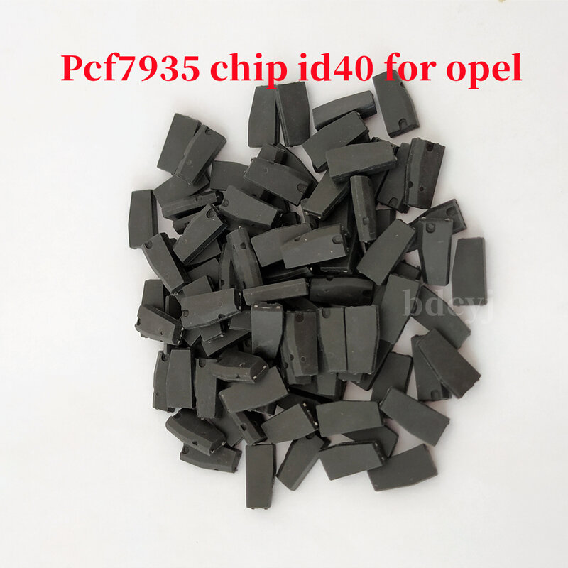 Chips transpondedores PCF7935 id40 para BMW/OPEL, reemplazo por PCF7935AA id40 id44 t16 PCF7935AS PCF 7935, después de la marca, 10/50 piezas