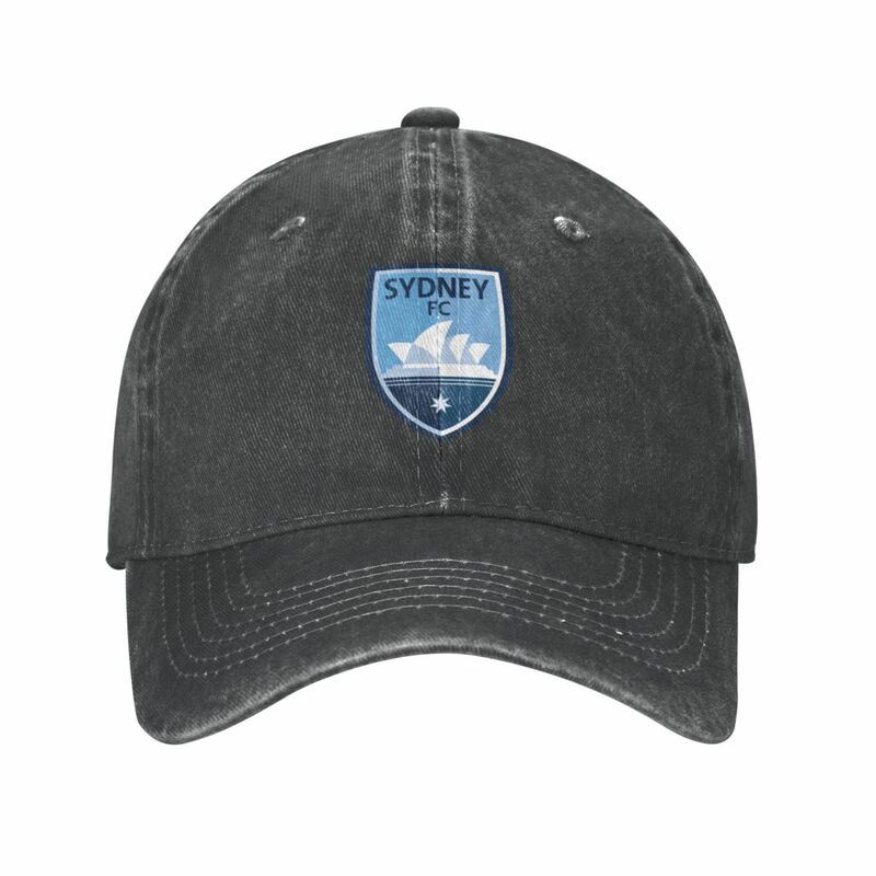 Sydney FC Crest logo essentielle T-Shirt Cowboyhut Golf kappe Luxusmarke Golfhut Mann Ball kappe Baseball Männer Frauen