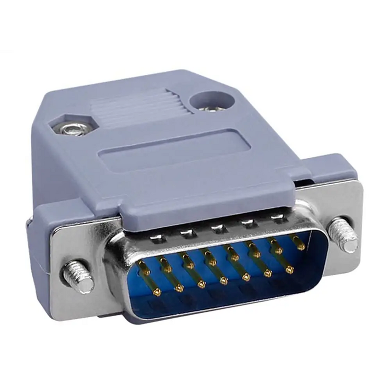 DB15 Welded connector, 15-pin RS232 terminal adapter board, box set kit (10 male + 10 female)