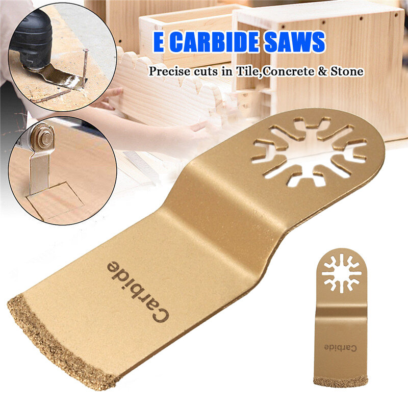 1pc Diamond Carbide Oscillating Saw Blades Wood Cutters For Rasp Multitool Flush Segment Accessories in Saw Blade