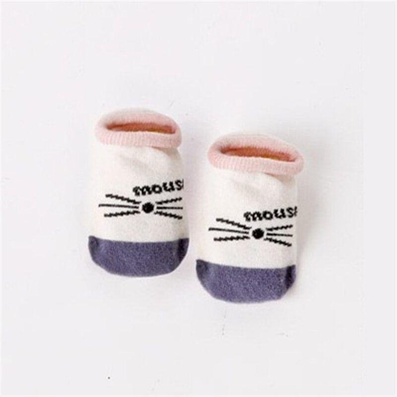 Мягкие Летние Теплые детские носки, носки для новорожденных, мальчиков и девочек, детские тапочки, нескользящие носки, детские носки для пола S/M