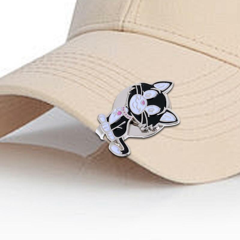 골프 공 마커 모자 클립, 골프 장갑 모자, 가방 캡 바이저 벨트