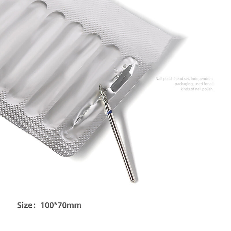 10 Stuks Diamant Nail Boor Roterende Elektrische Frezen Voor Pedicure Manicure Vijlen Cuticula Burr Nail Tools Accessoires