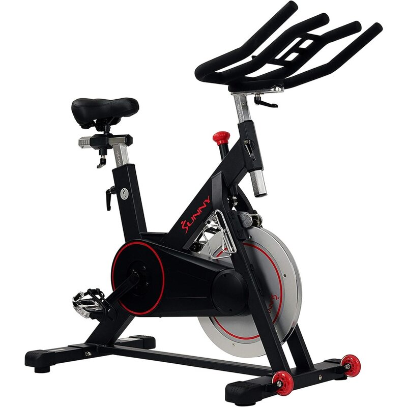 Cyclette fisse per ciclismo Indoor con trasmissione a cinghia magnetica Premium con App opzionale connettività Bluetooth potenziata