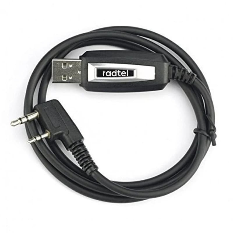 Radtel-Cable de programación USB para walkie-talkie, accesorio para RT-490, RT-470, RT-470L, RT-420, RT12, RT-890, RT-830