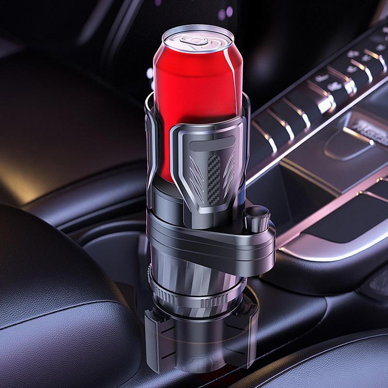Car Cup Holder Expander Auto Cup Holder Expander Gear Transmission Design Vehicle Cup Holder Adjustable Base For Water Bottle