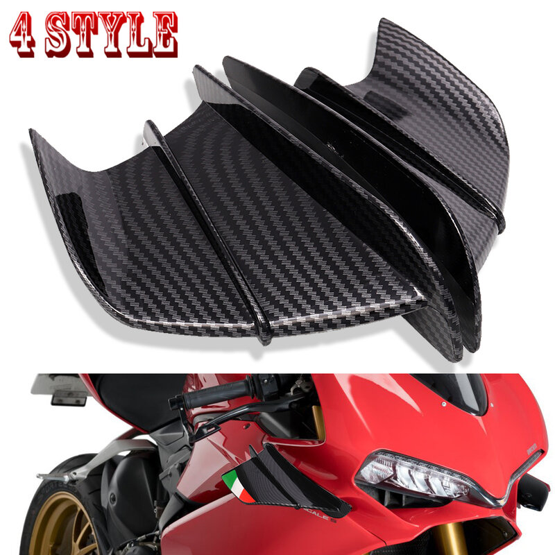 Kit de asa aerodinâmica para motocicleta, Winglet para Honda CB650R, CB1000, CB1000R, CBR1100, CBR600RR, CBR900RR, CBR 600RR, 1000RR