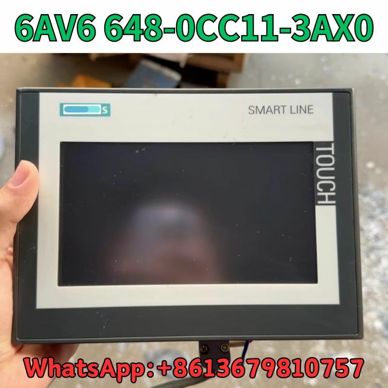 6av6 648-0cc11-3ax0テストOKで使用されるタッチスクリーン、迅速な配送