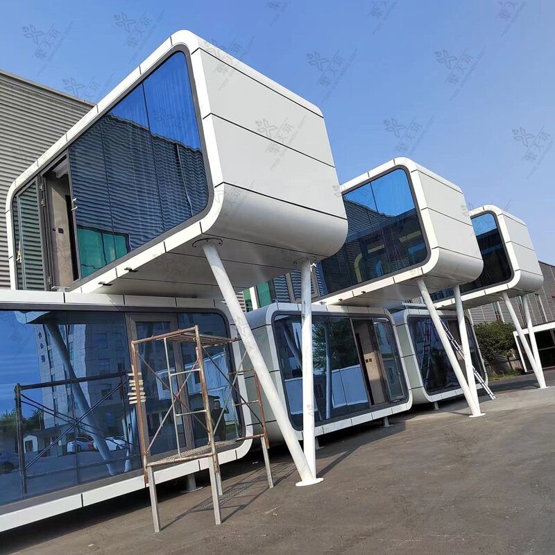 Pré-fabricado Mobile Container Casa e Escritório Hotel Villa, Venda Quente, Personalizado, Compras, 20ft, 40ft