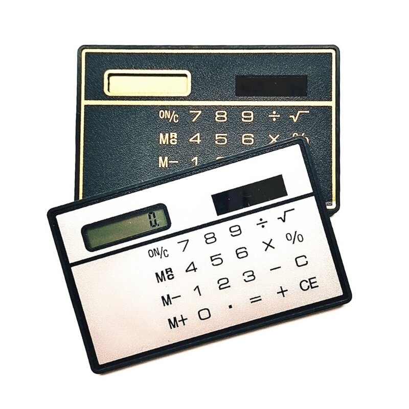 Calculadora estándar básica portátil 8,5x5,3 para escuela oficina negocios