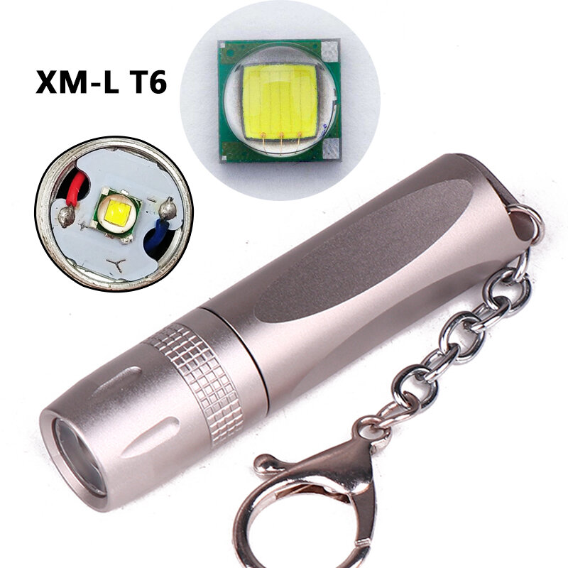 XM-L T6 Interruptor ON/OFF Luzes 2000lm Levou Lanterna À Prova D' Água Da Tocha Lanterna de Acampamento de Alumínio de Alta Qualidade Super Brilhante фонари