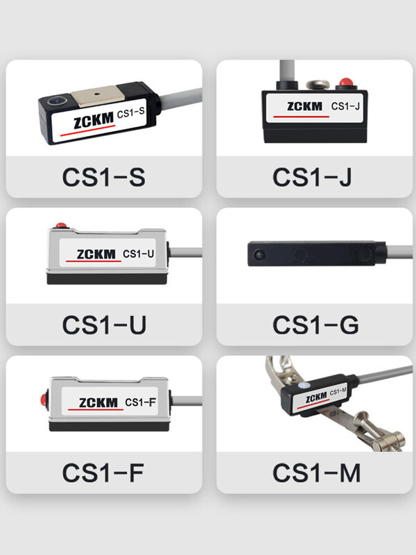 Sensor jarak sakelar buluh magnetik untuk CS1-F silinder pneumatik udara/U/J/G/S D-A93/A73/C73
