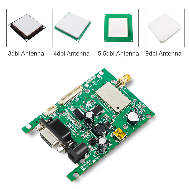 UHF Đầu Đọc Thẻ RFID Nhà Văn Thẻ 860-960Mhz TTL232 UHF RFID Module Đọc Cho Arduino Raspberry PI