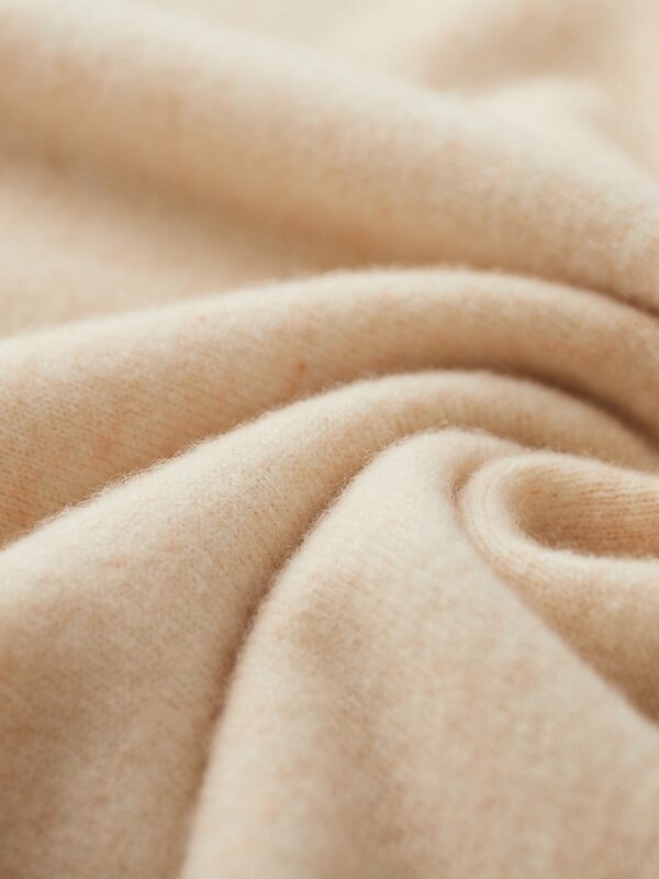 MVLYFLRT-Suéter de malha de lã merino masculino, pulôver com decote em v, jaqueta casual solta, lã 100% pura, novo, outono, inverno, 2023