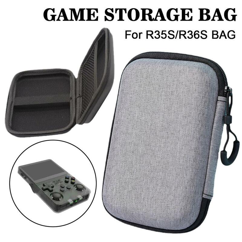 For R36S/R35S Game Console Storage Bag EVA Hard Portable Protective Case Scratch-resistant Anti-fall Protector Game Accessories