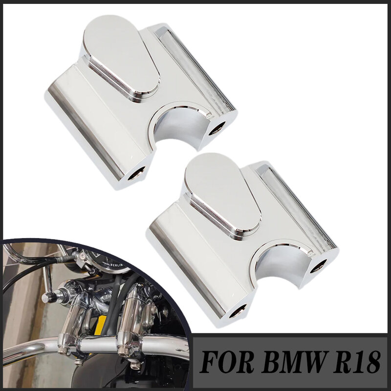 Riser do guiador da motocicleta para risers BMW, alumínio CNC de elevação, altura do aumento em 50mm, 2020-2021, R18 Classic
